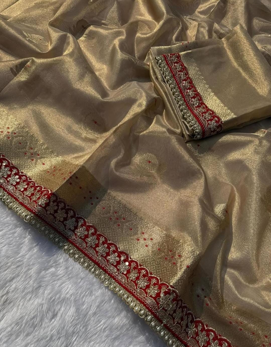 Banarasi Tissue Silk Saree ✨