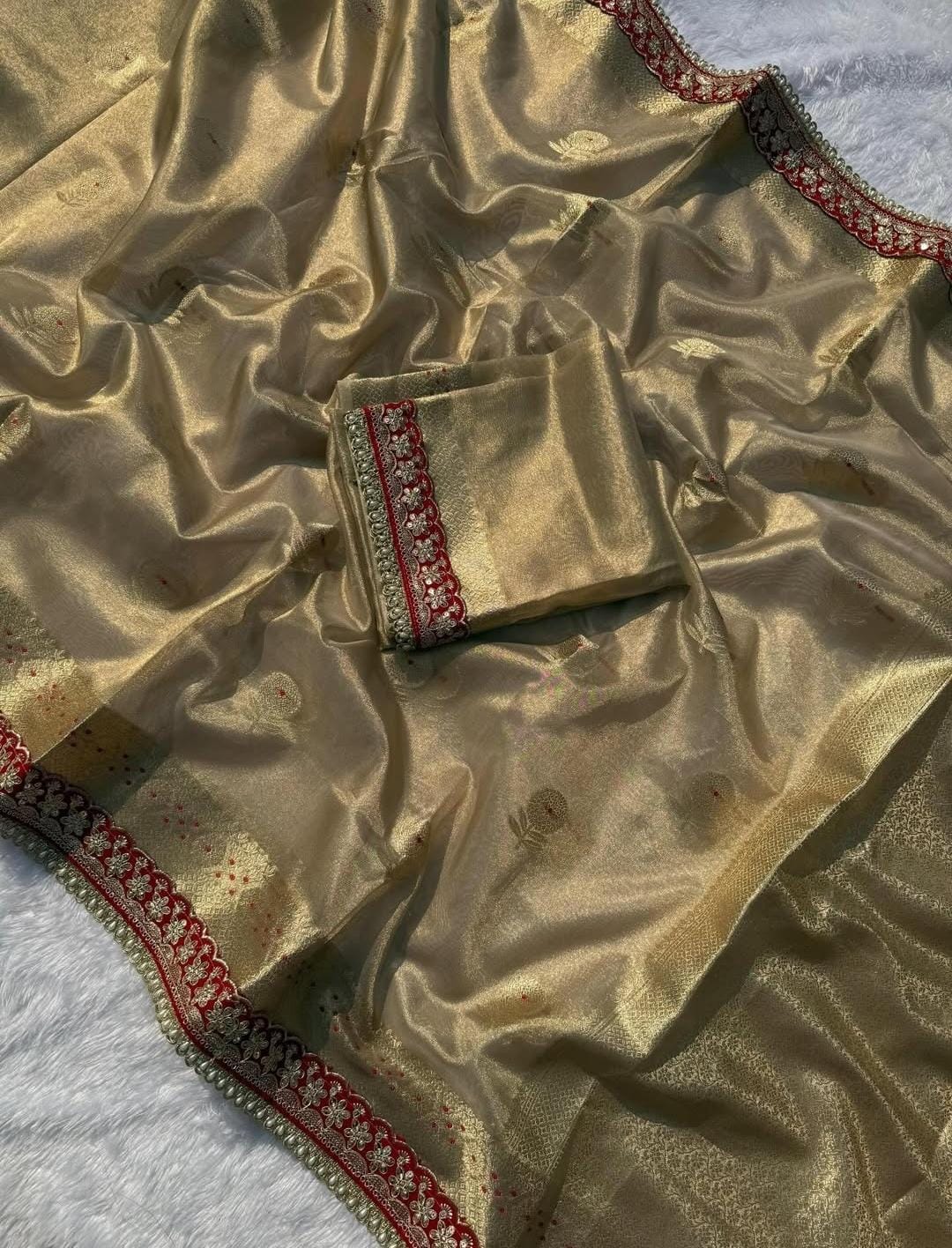 Banarasi Tissue Silk Saree ✨