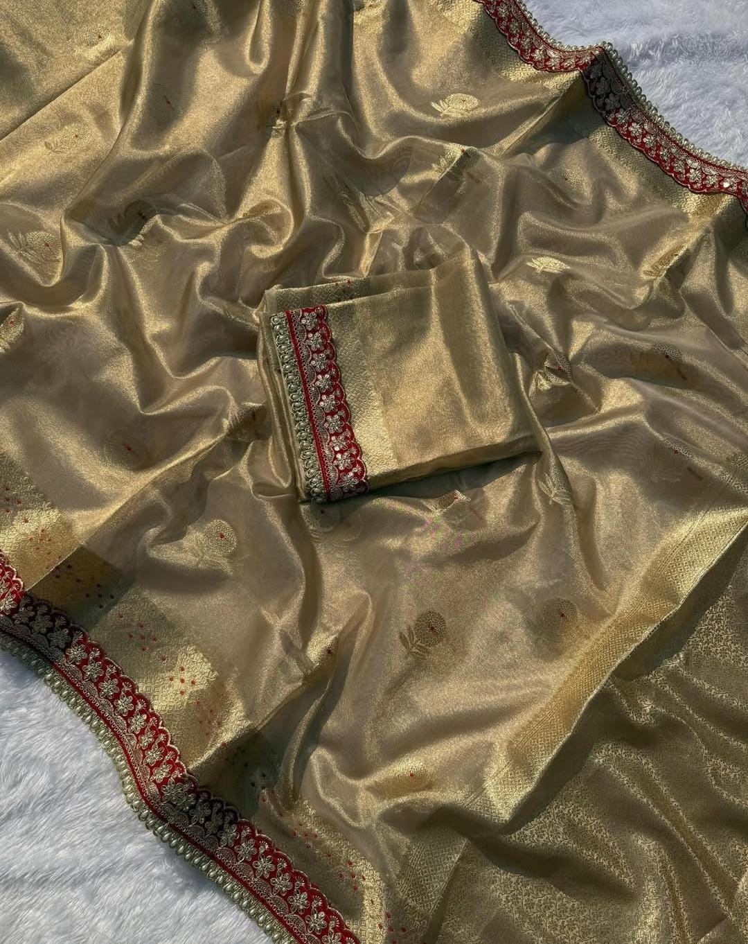 Banarasi Tissue Silk Saree ✨