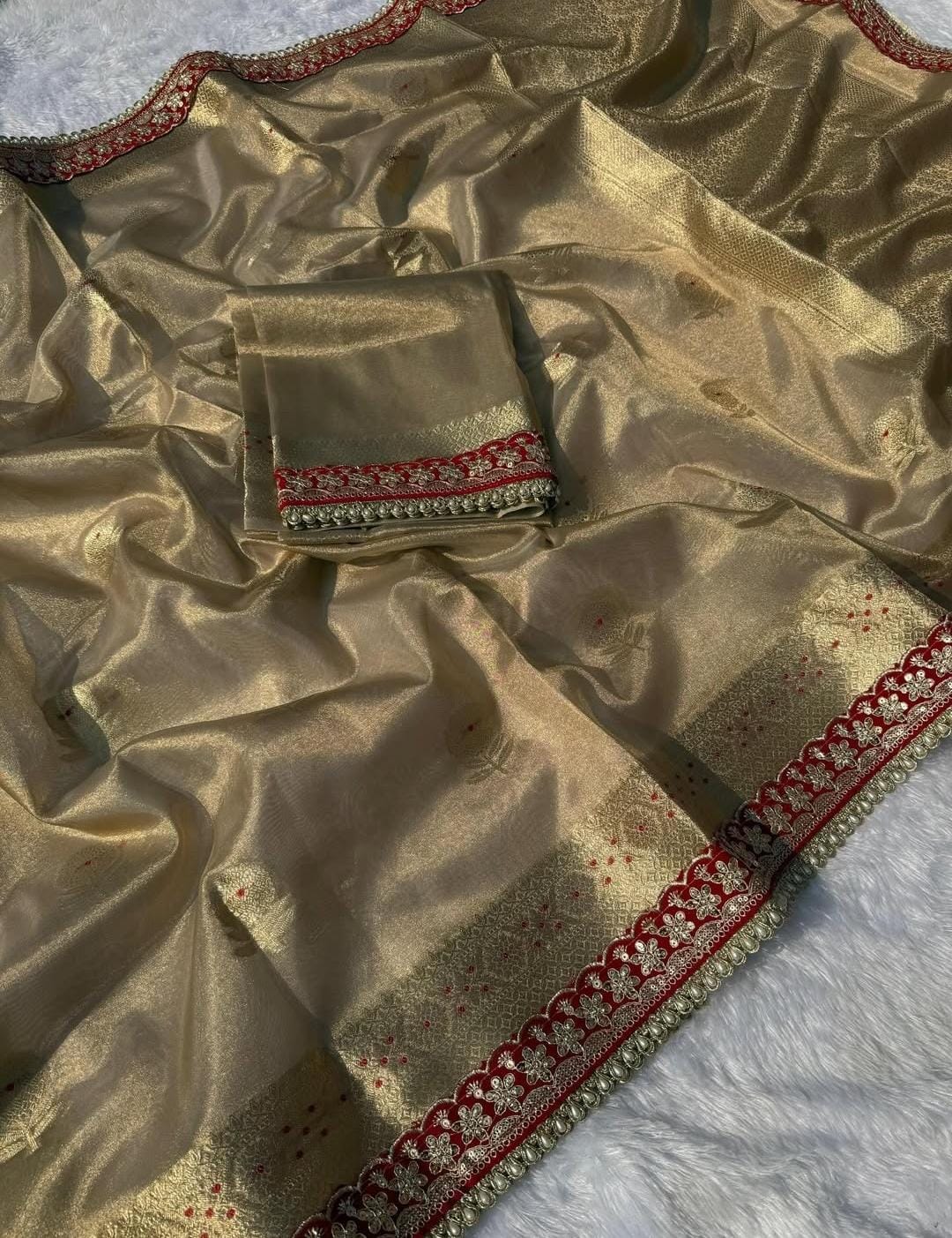 Banarasi Tissue Silk Saree ✨