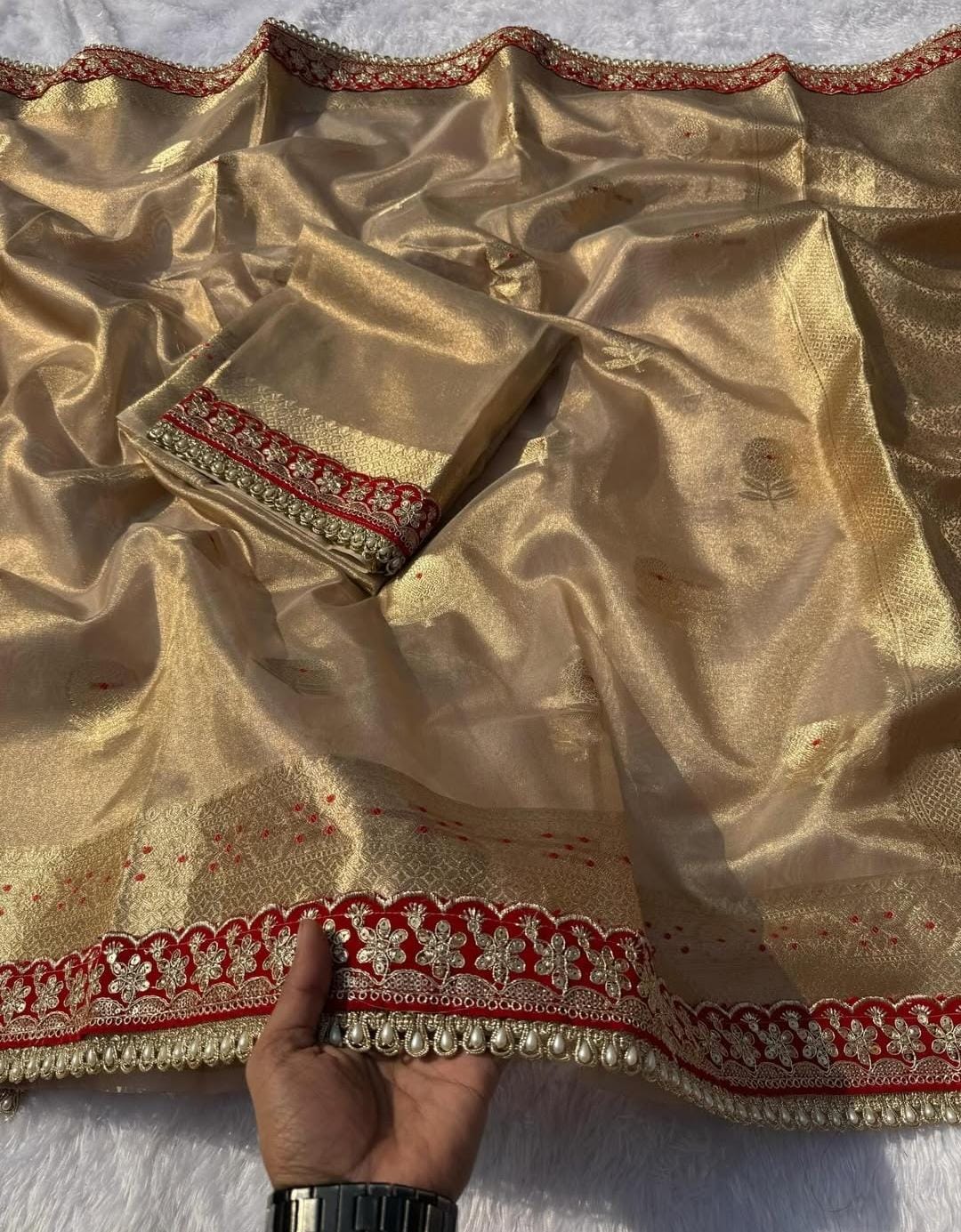 Banarasi Tissue Silk Saree ✨