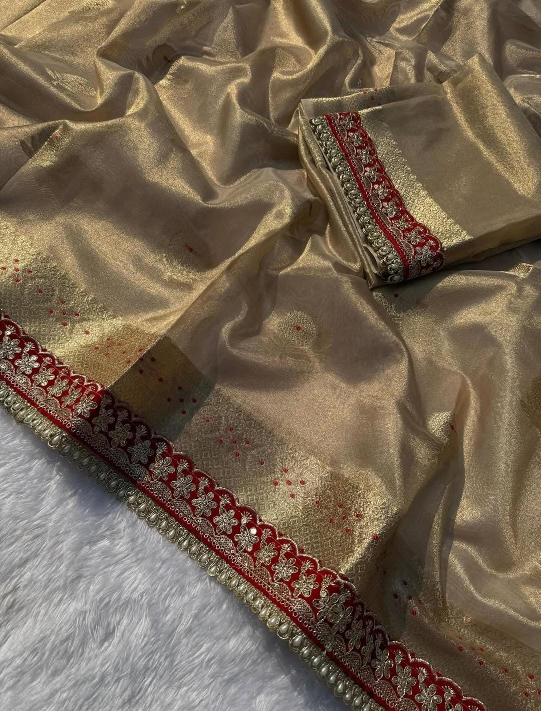 Banarasi Tissue Silk Saree ✨