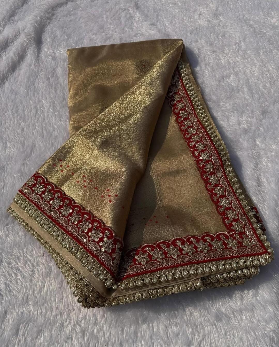 Banarasi Tissue Silk Saree ✨