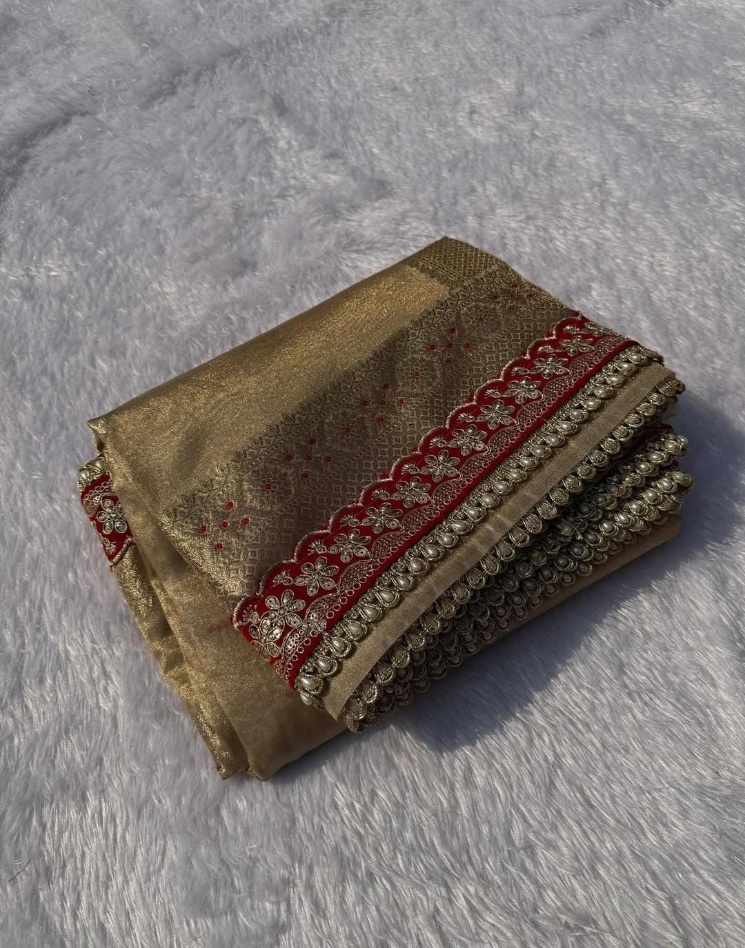 Banarasi Tissue Silk Saree ✨