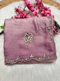 Designer work saree