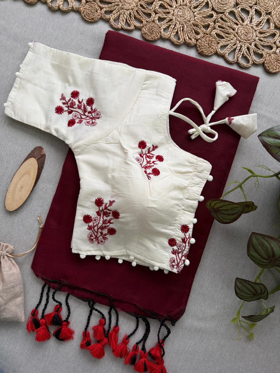 Handloom Khadi Cotton Saree