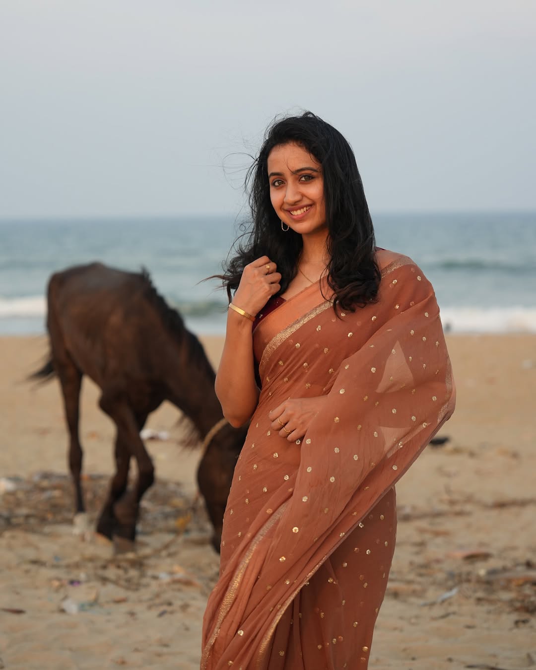 Pure Viscose Satin Border Georgette