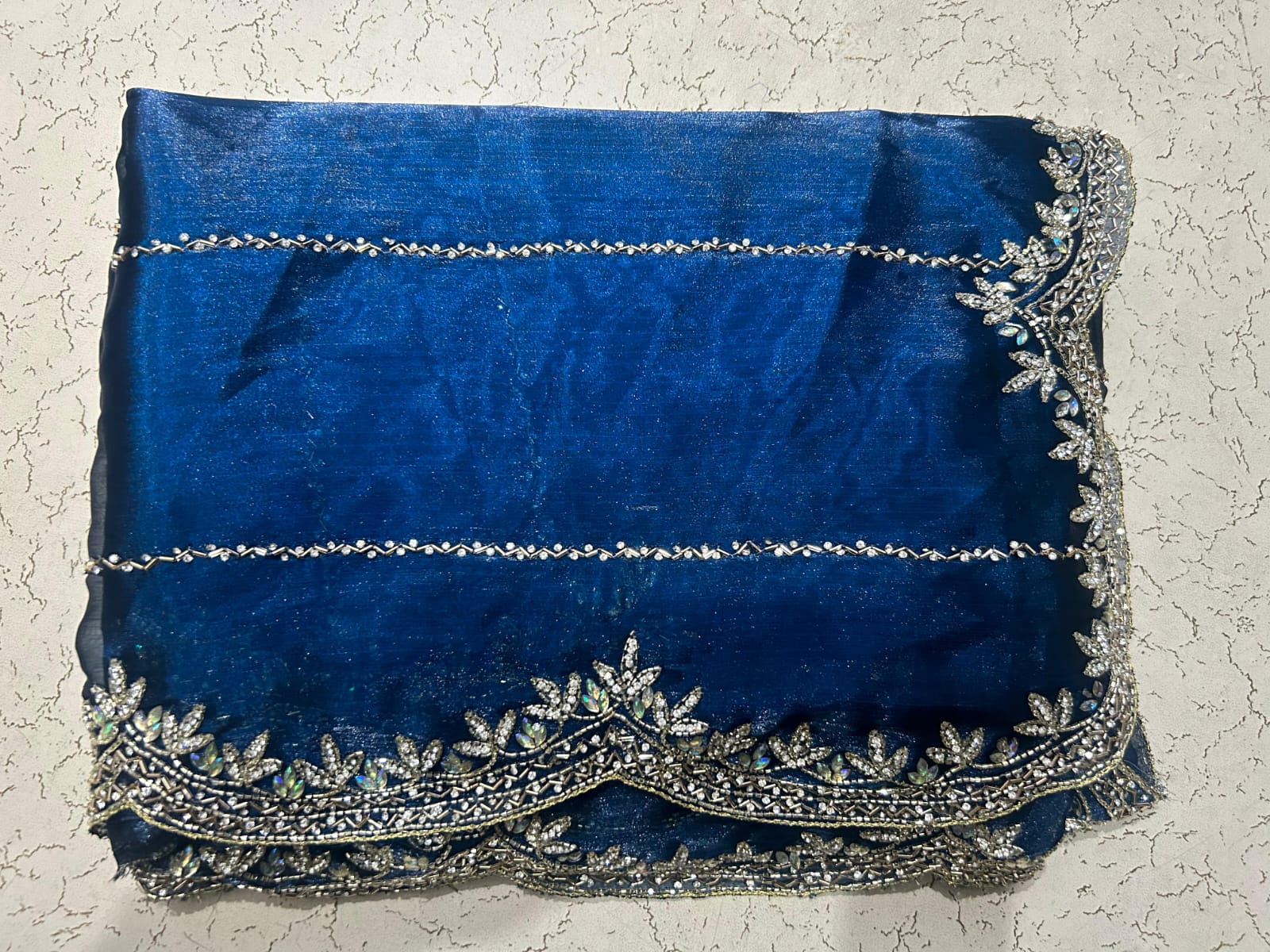 Soft Organza Handwork Saree