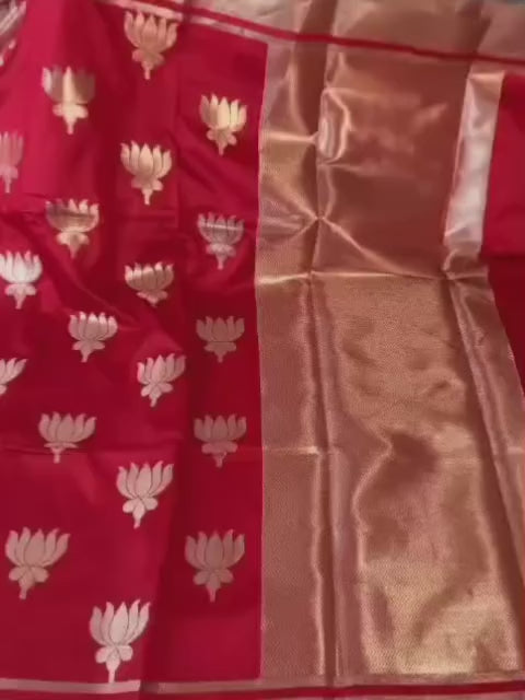 Banarasi Katan Soft Silk Saree