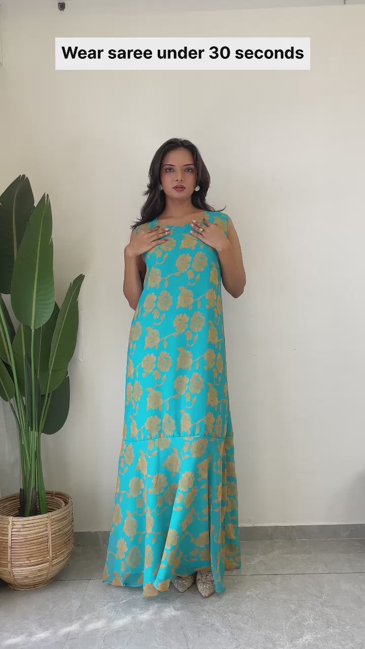Ready to wear - Gown Saree