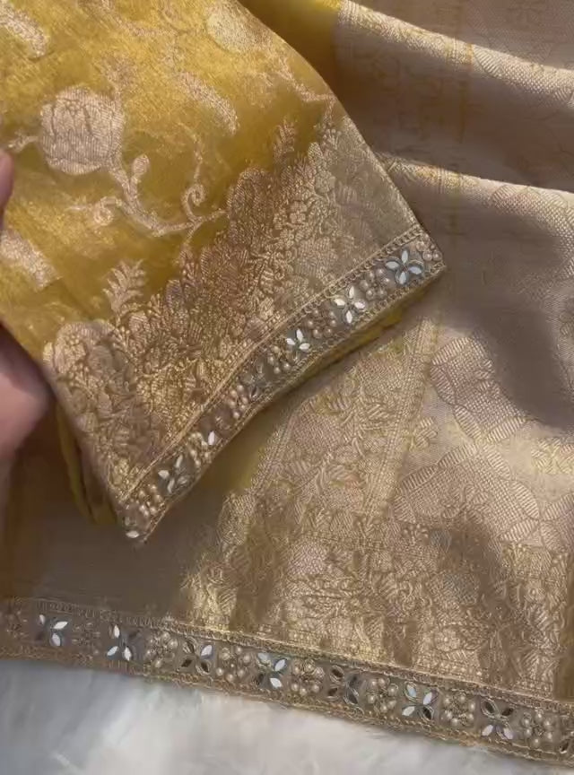 Premium Tissue Silk Saree