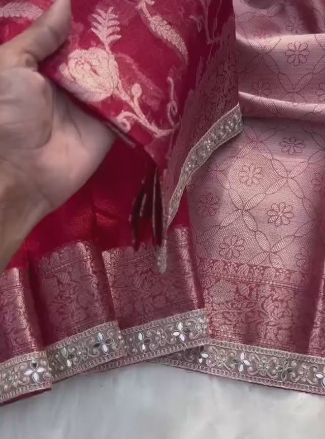 Premium Tissue Silk Saree