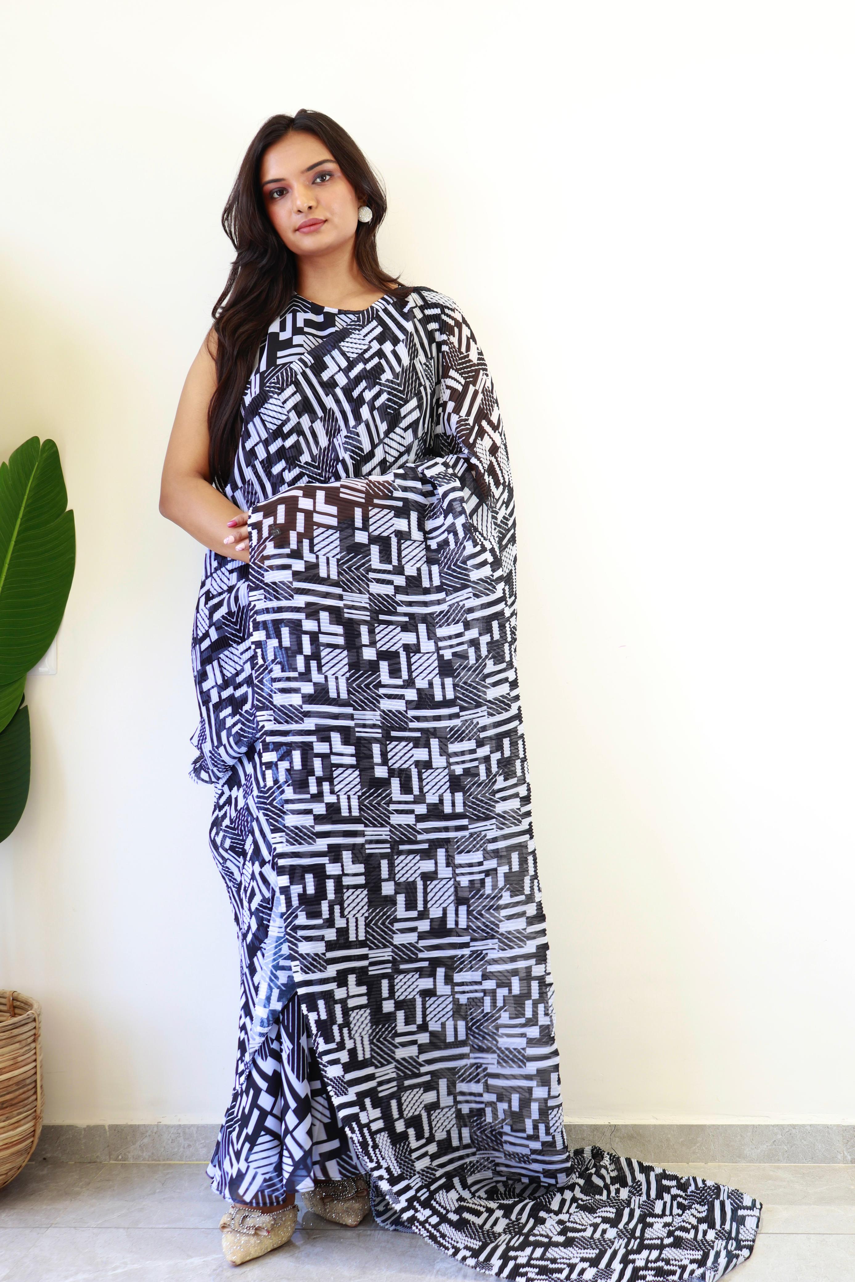 Ready to wear - Gown Saree