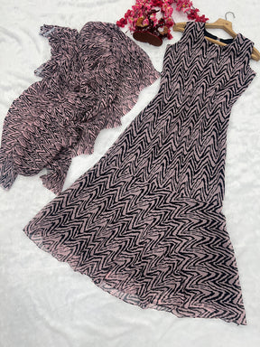 Ready to wear - Gown Saree