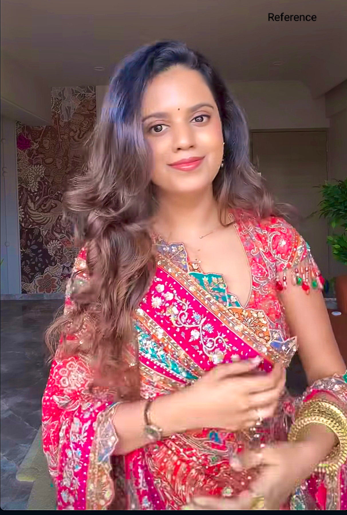 Chinnon crepe position hand embroidery work saree ✨