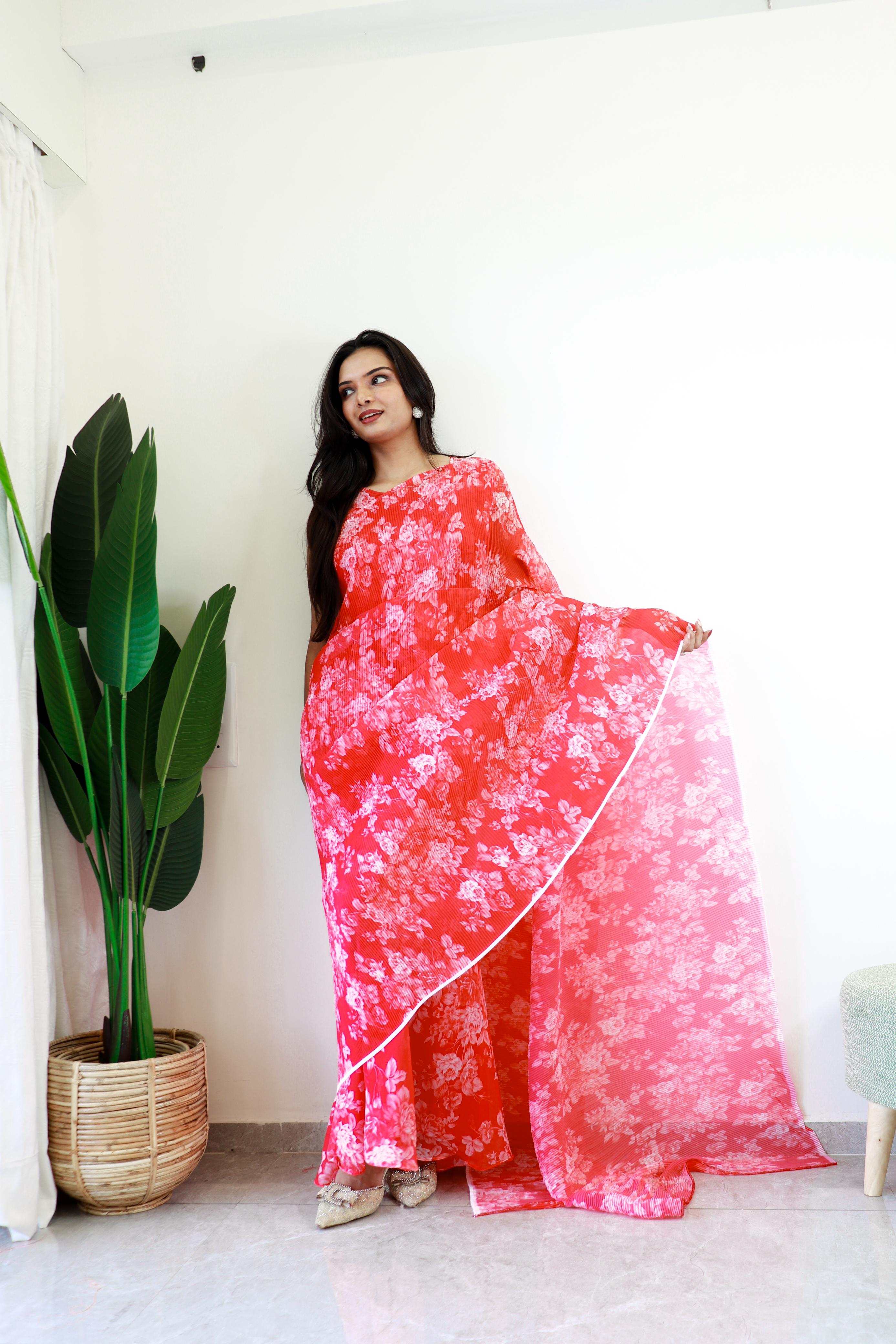 Ready to wear - Gown Saree