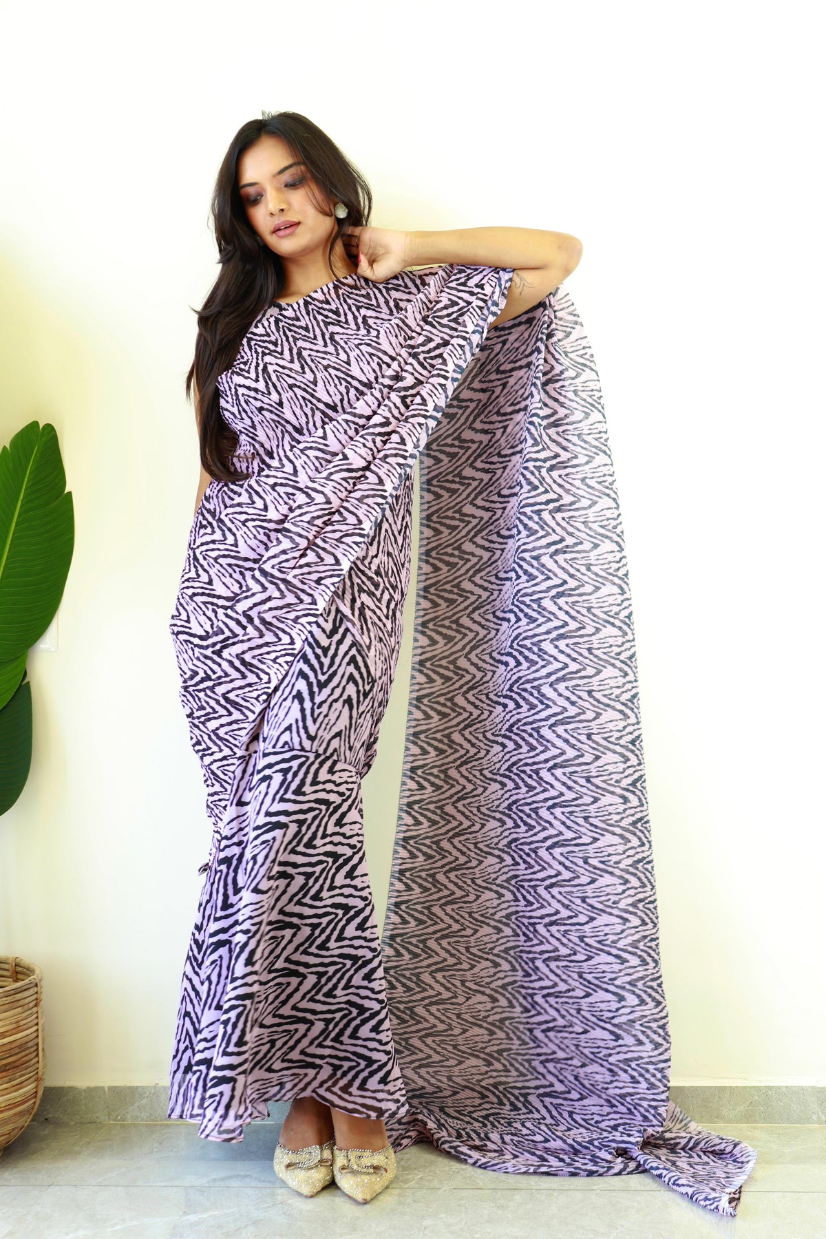 Ready to wear - Gown Saree