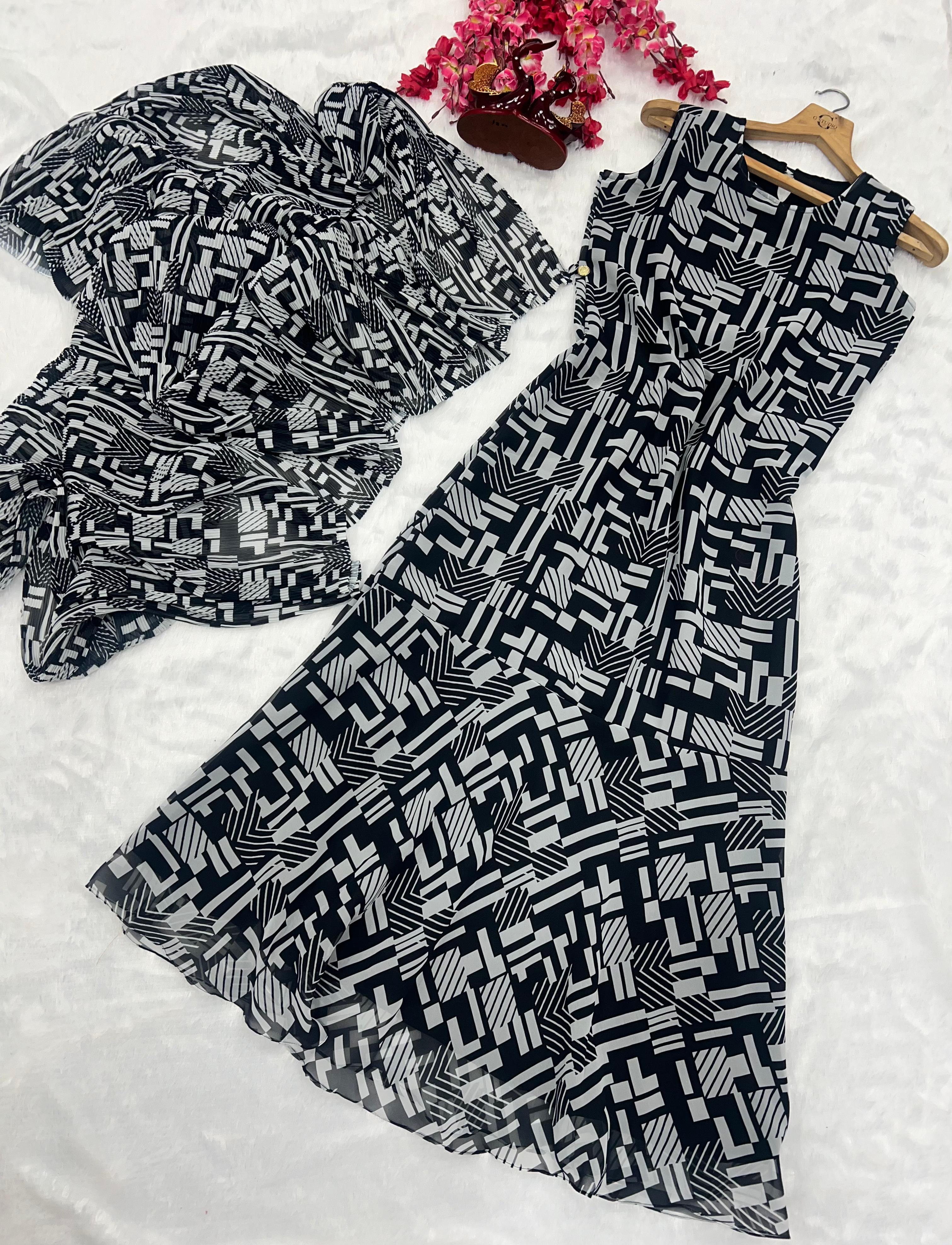 Ready to wear - Gown Saree