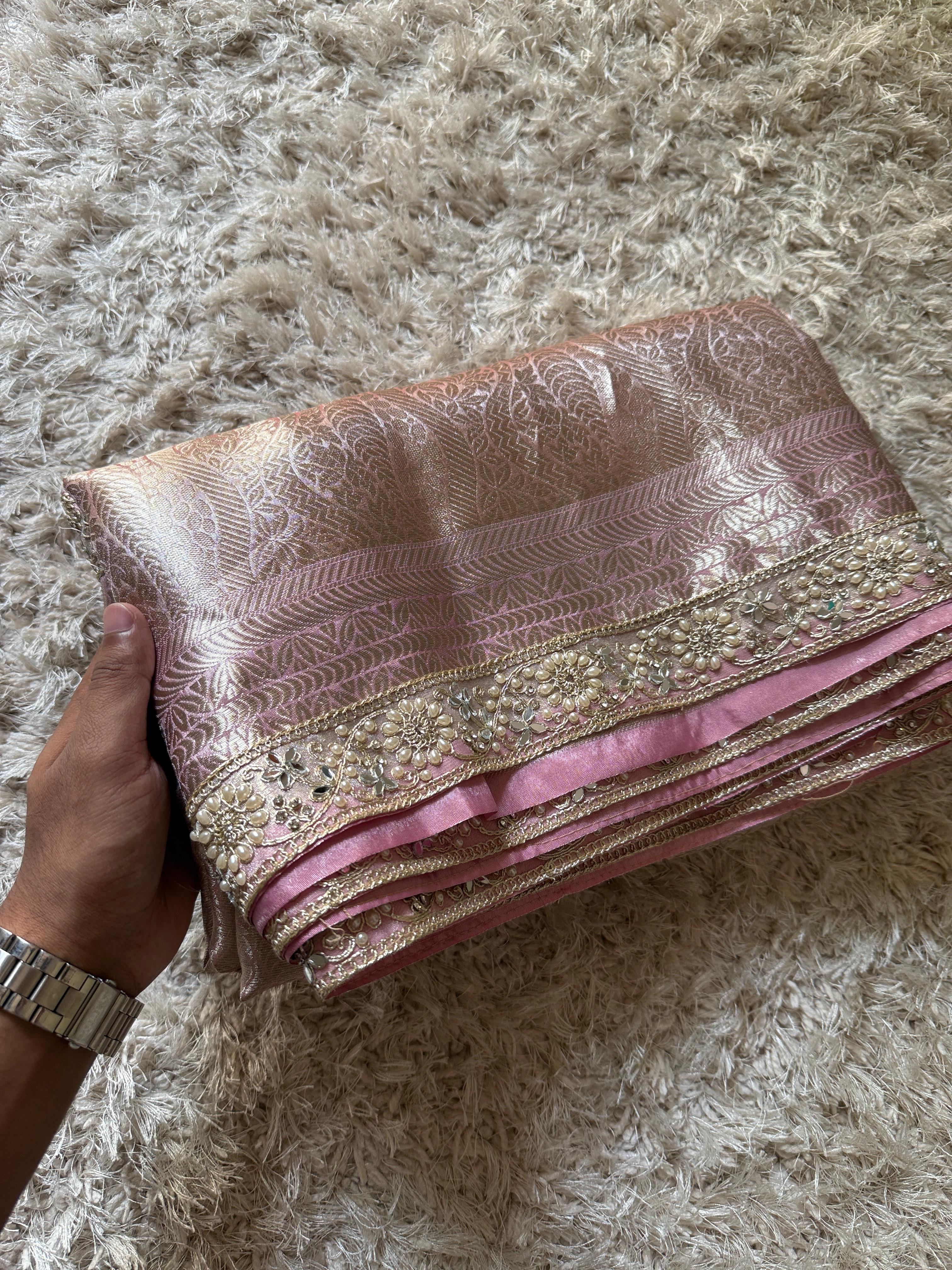 Banarasi Kanjivaram Bridal Tissue Silk Saree❤️