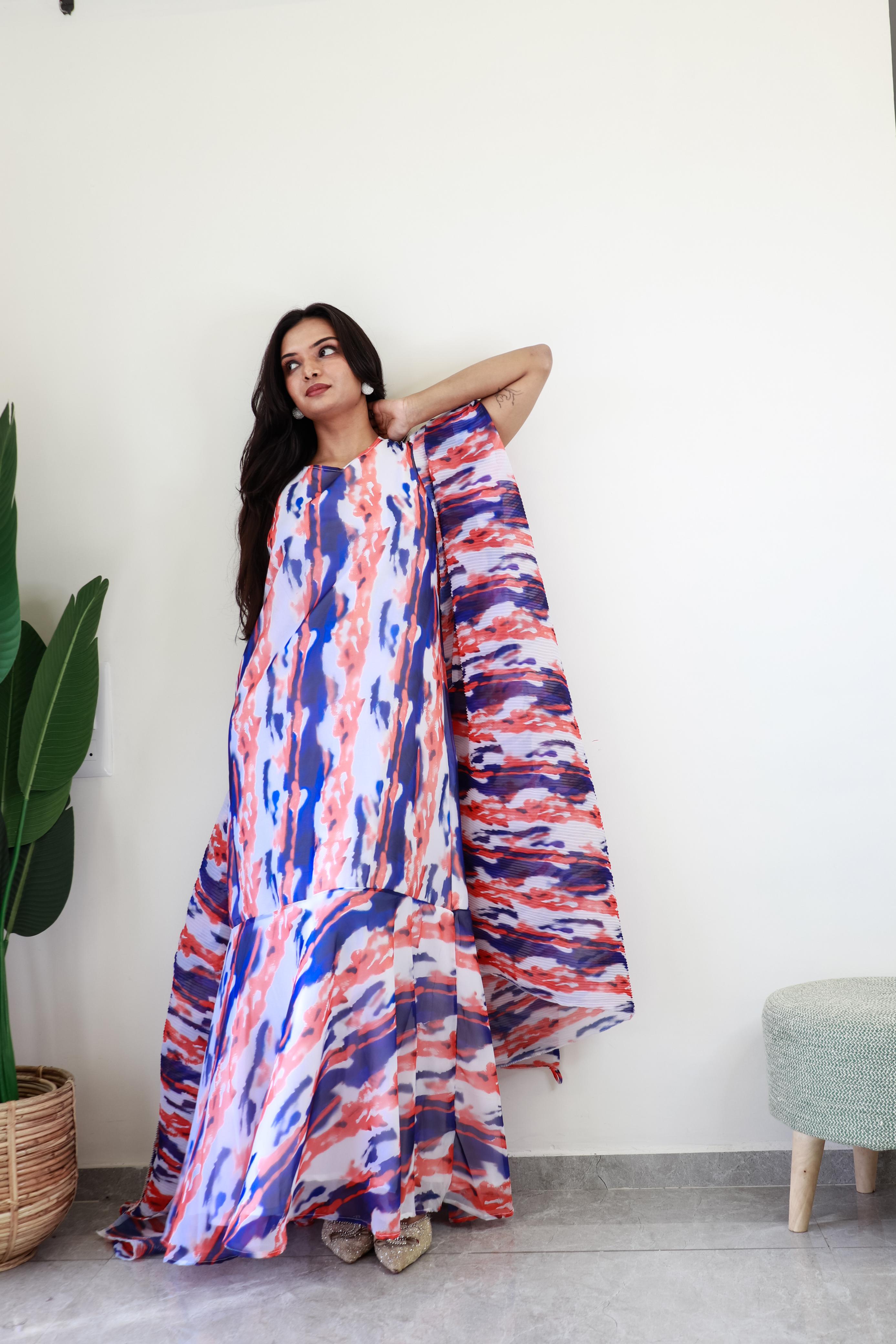 Ready to wear - Gown Saree