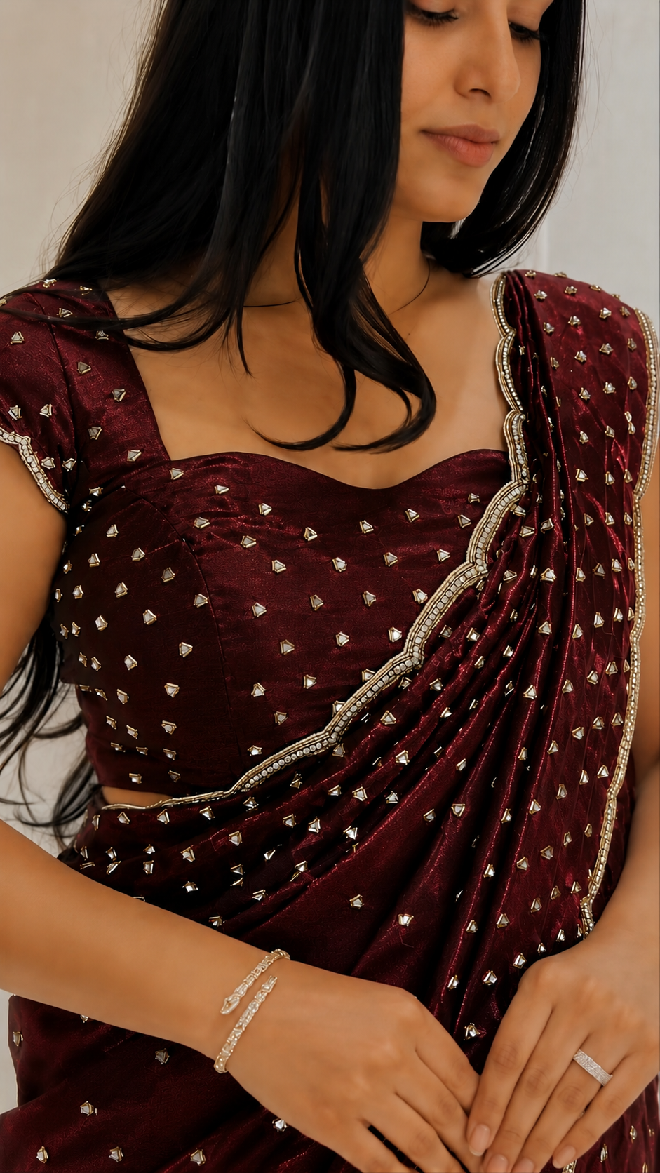 Nakshatra Designer Handwork Saree ✨
