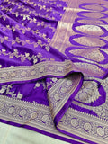 Pure Banarasi Mashru Silk Handloom Saree ✨