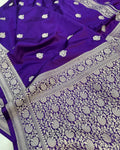 Pure Banarasi Mashru Silk Handloom Saree ✨