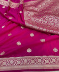 Pure Banarasi Mashru Silk Handloom Saree ✨