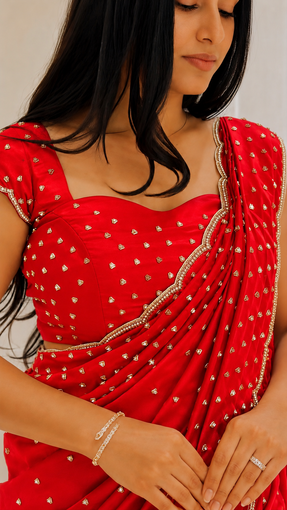 Nakshatra Designer Handwork Saree ✨