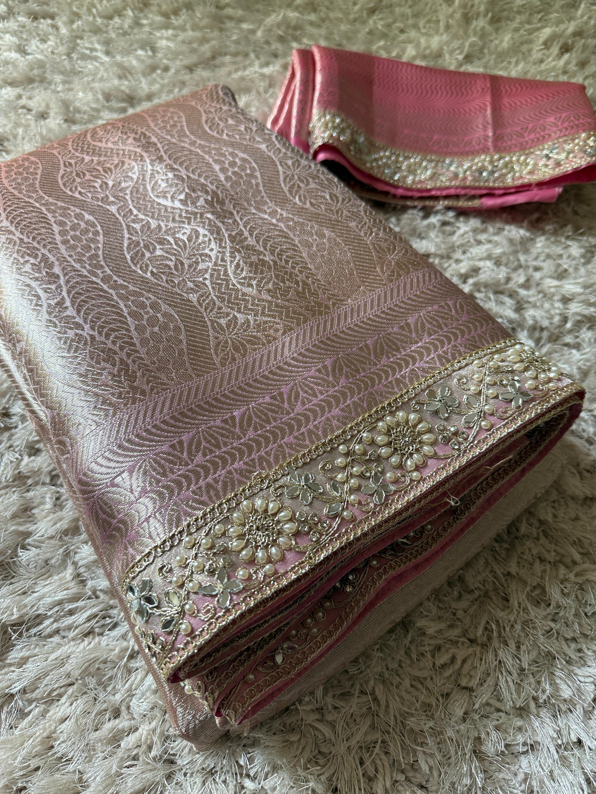 Banarasi Kanjivaram Bridal Tissue Silk Saree❤️