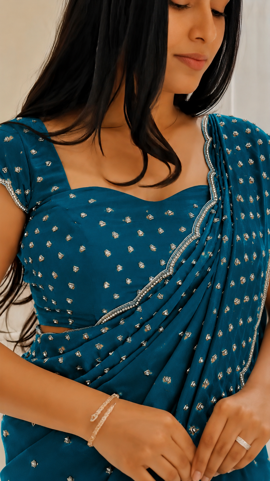 Nakshatra Designer Handwork Saree ✨